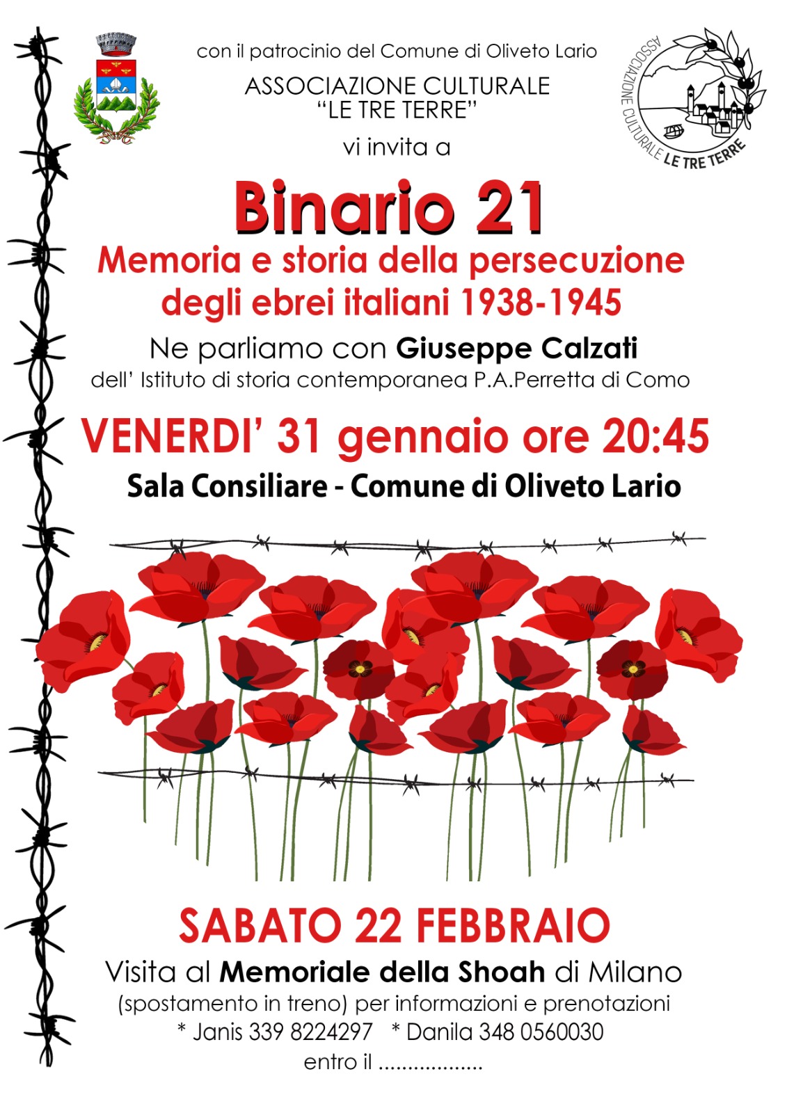Featured image for “Binario 21. Memoria e storia della persecuzione degli ebrei italiani 1938-1945”