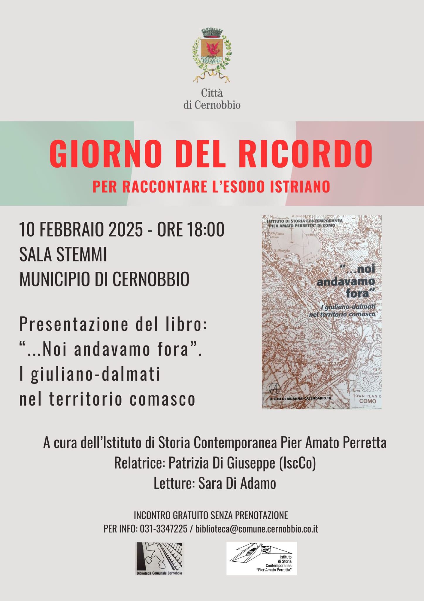 Featured image for “I giuliano – dalmati nel territorio comasco”