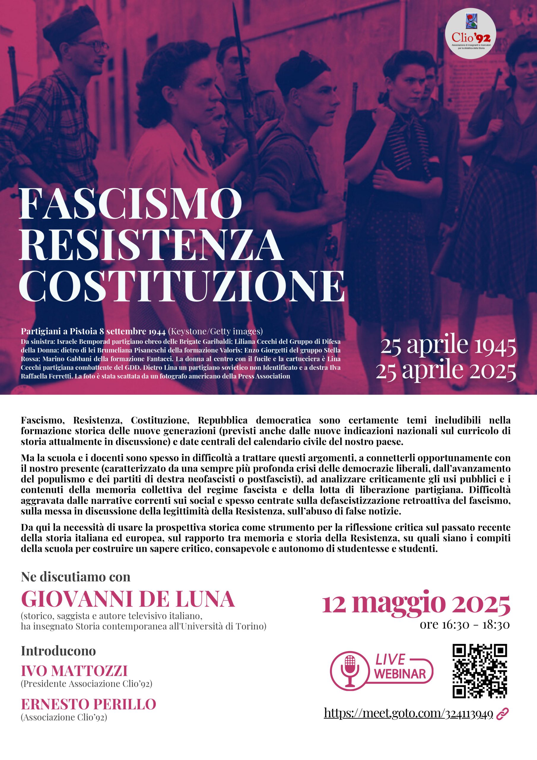 Featured image for “Fascismo Resistenza Costituzione”