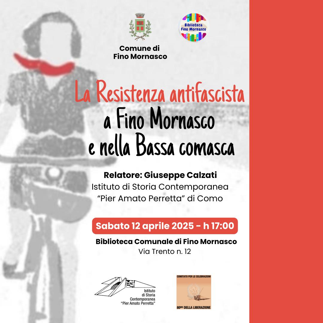 Featured image for “La Resistenza antifascista a Fino Mornasco e nella Bassa comasca”