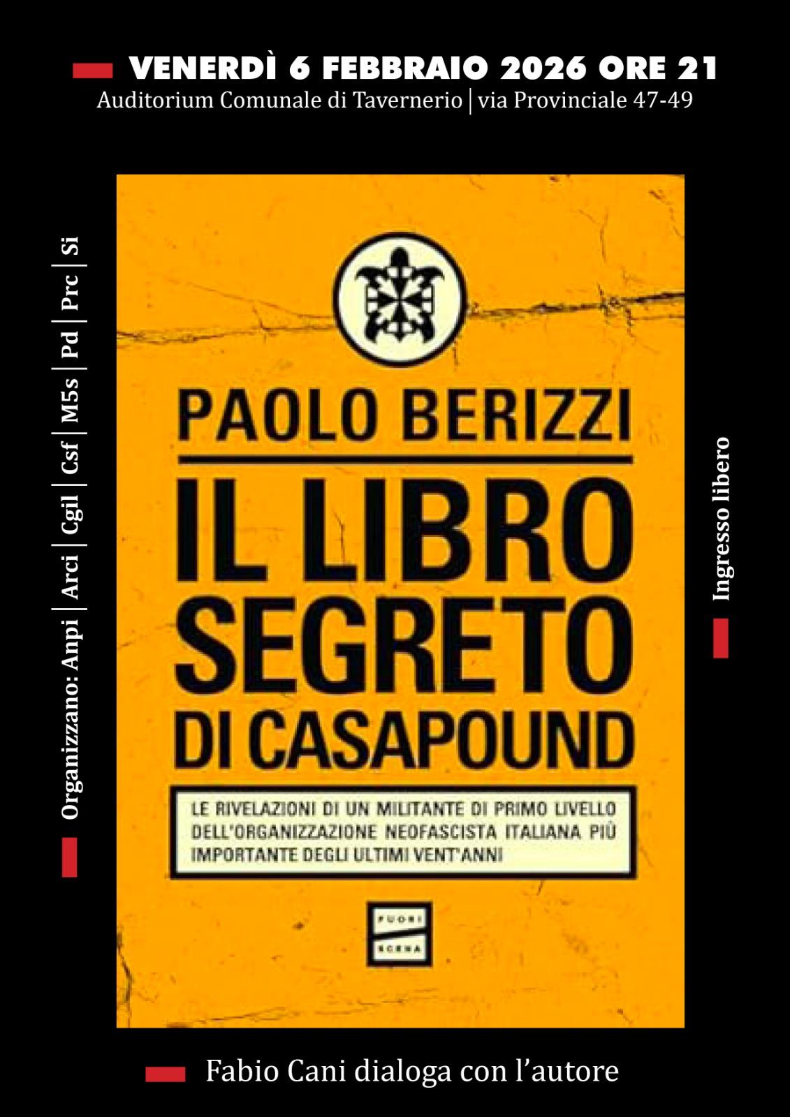Featured image for “Paolo Berizzi – Il libro segreto”